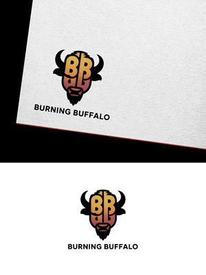 Logo Design by Infinity Pixel Studio 2026 for The Burning Buffalo Bar & Grill | Design: #37098499