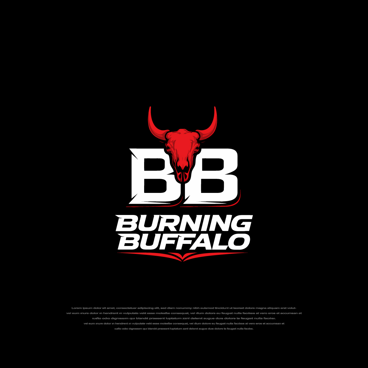Logo Design by quotex for The Burning Buffalo Bar & Grill | Design #37079523