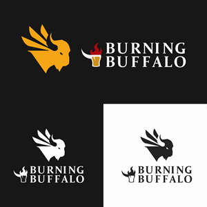 Logo Design by danangadhi.satrio for The Burning Buffalo Bar & Grill | Design: #37099892