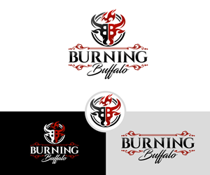 Logo Design by future logo.com for The Burning Buffalo Bar & Grill | Design #37096401