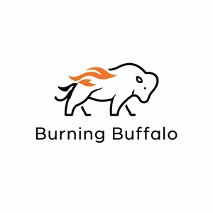 Logo Design by Minang Art_Studio for The Burning Buffalo Bar & Grill | Design: #37099407