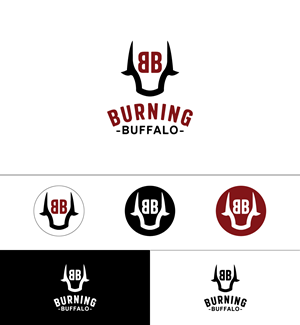 Logo Design by WahyuHMD for The Burning Buffalo Bar & Grill | Design: #37068930