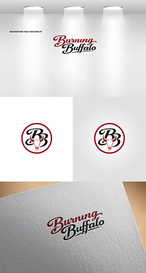 Logo Design by Soonia for The Burning Buffalo Bar & Grill | Design: #37073690