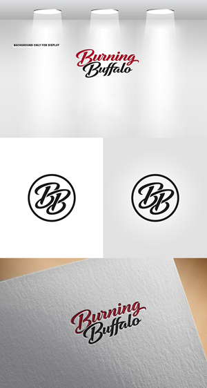 Logo Design by Soonia for The Burning Buffalo Bar & Grill | Design: #37073692