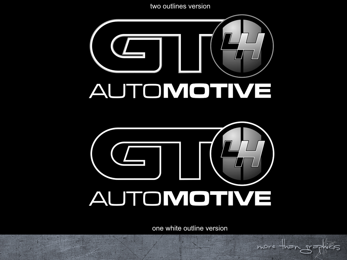 Logo Design by vladst2004 for GT 44 Automotive | Design #3144661