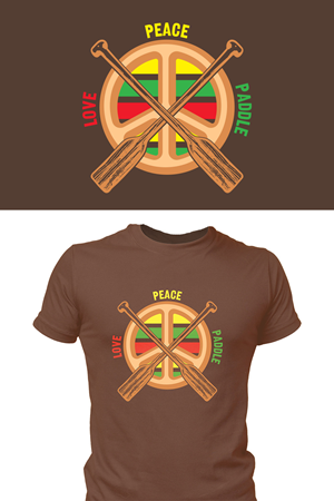 Diseño de Camiseta por Drawingbook para La Ola Kanuschule | Diseño: #37030417