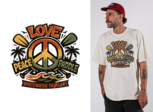 Diseño de Camiseta por DoppelGanger Studio para La Ola Kanuschule | Diseño: #37029642