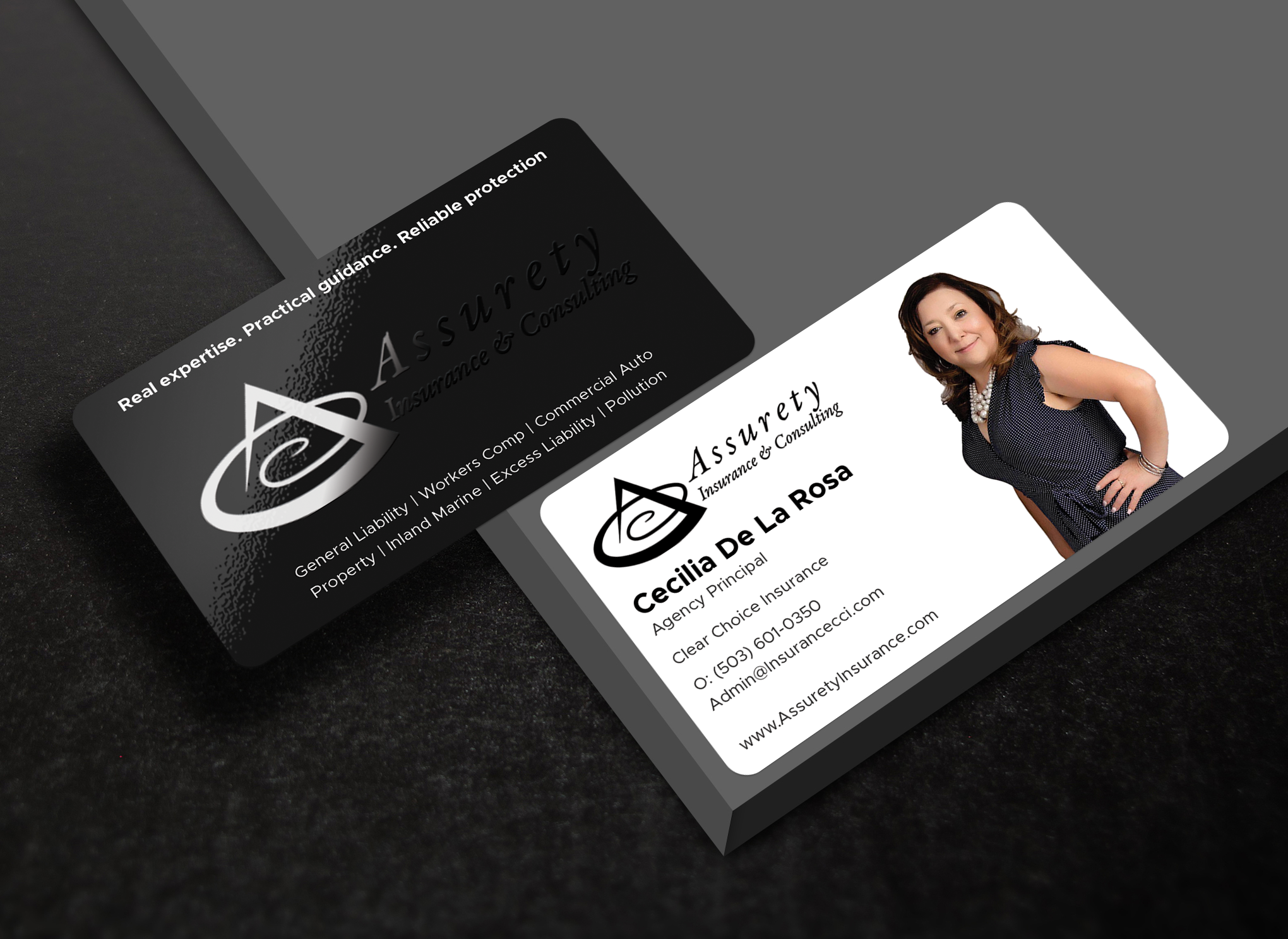 Design de Carte de Visite par Expert Bappy pour Assurety Insurance & Consulting  | Design #37027953