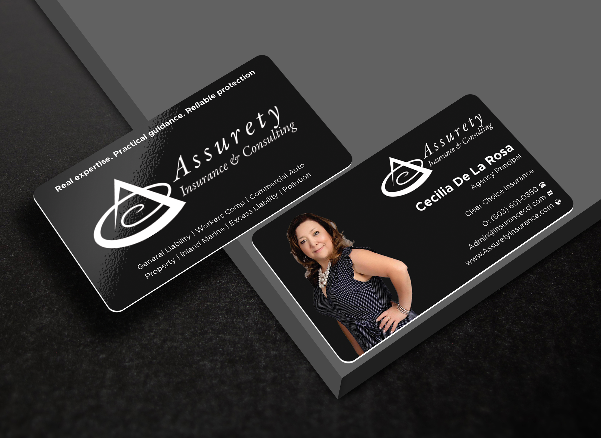 Design de Carte de Visite par Expert Bappy pour Assurety Insurance & Consulting  | Design #37028021