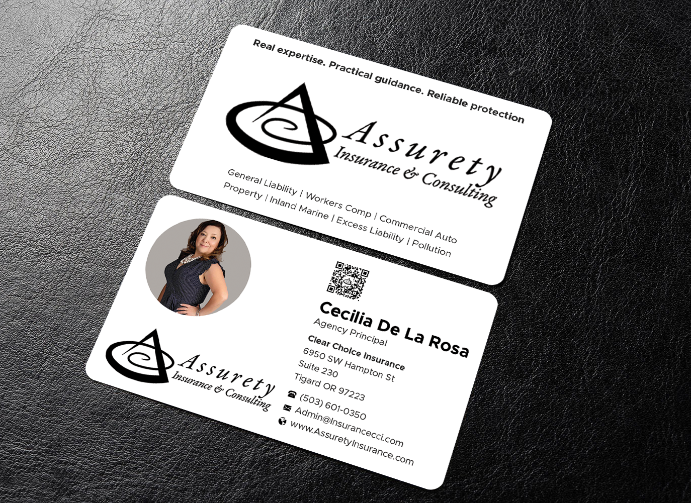 Design de Carte de Visite par Expert Bappy pour Assurety Insurance & Consulting  | Design #37028424