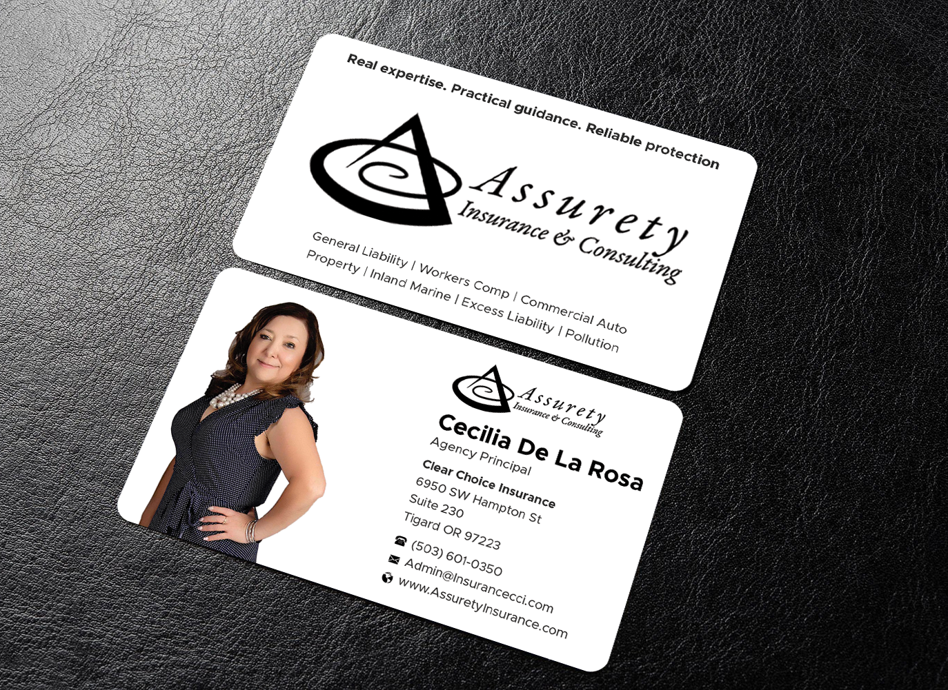 Design de Carte de Visite par Expert Bappy pour Assurety Insurance & Consulting  | Design #37028461