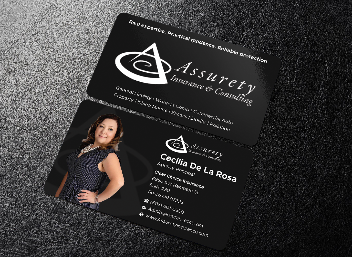 Design de Carte de Visite par Expert Bappy pour Assurety Insurance & Consulting  | Design #37028477