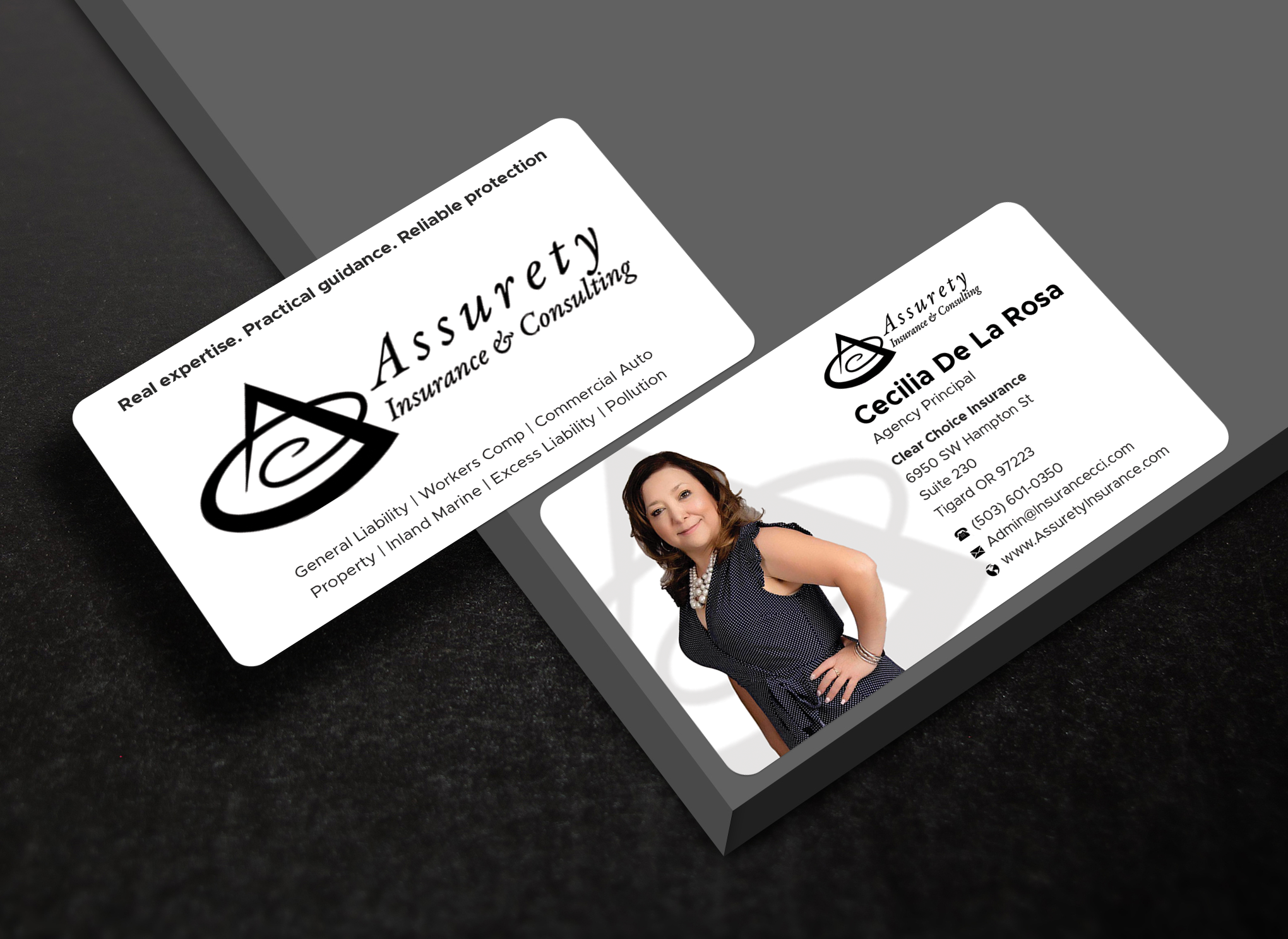 Design de Carte de Visite par Expert Bappy pour Assurety Insurance & Consulting  | Design #37028489