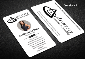Design de Carte de Visite par Expert Bappy pour Assurety Insurance & Consulting  | Design : #37028716