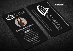 Design de Carte de Visite par Expert Bappy pour Assurety Insurance & Consulting  | Design : #37028729