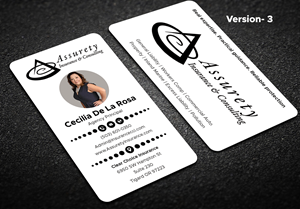Design de Carte de Visite par Expert Bappy pour Assurety Insurance & Consulting  | Design : #37028751