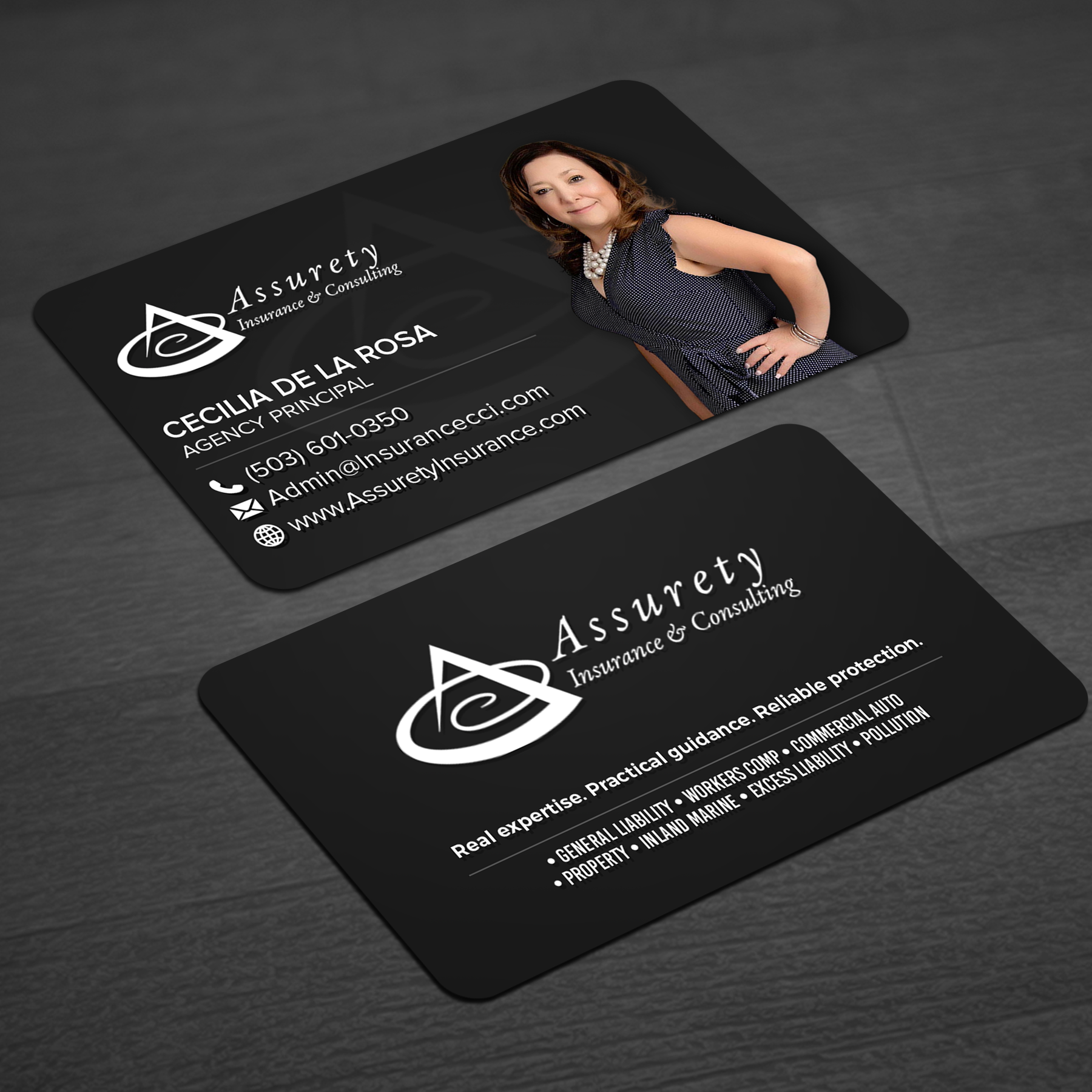 Business Card Design by WellDesign for Assurety Insurance & Consulting  | Design #37028211