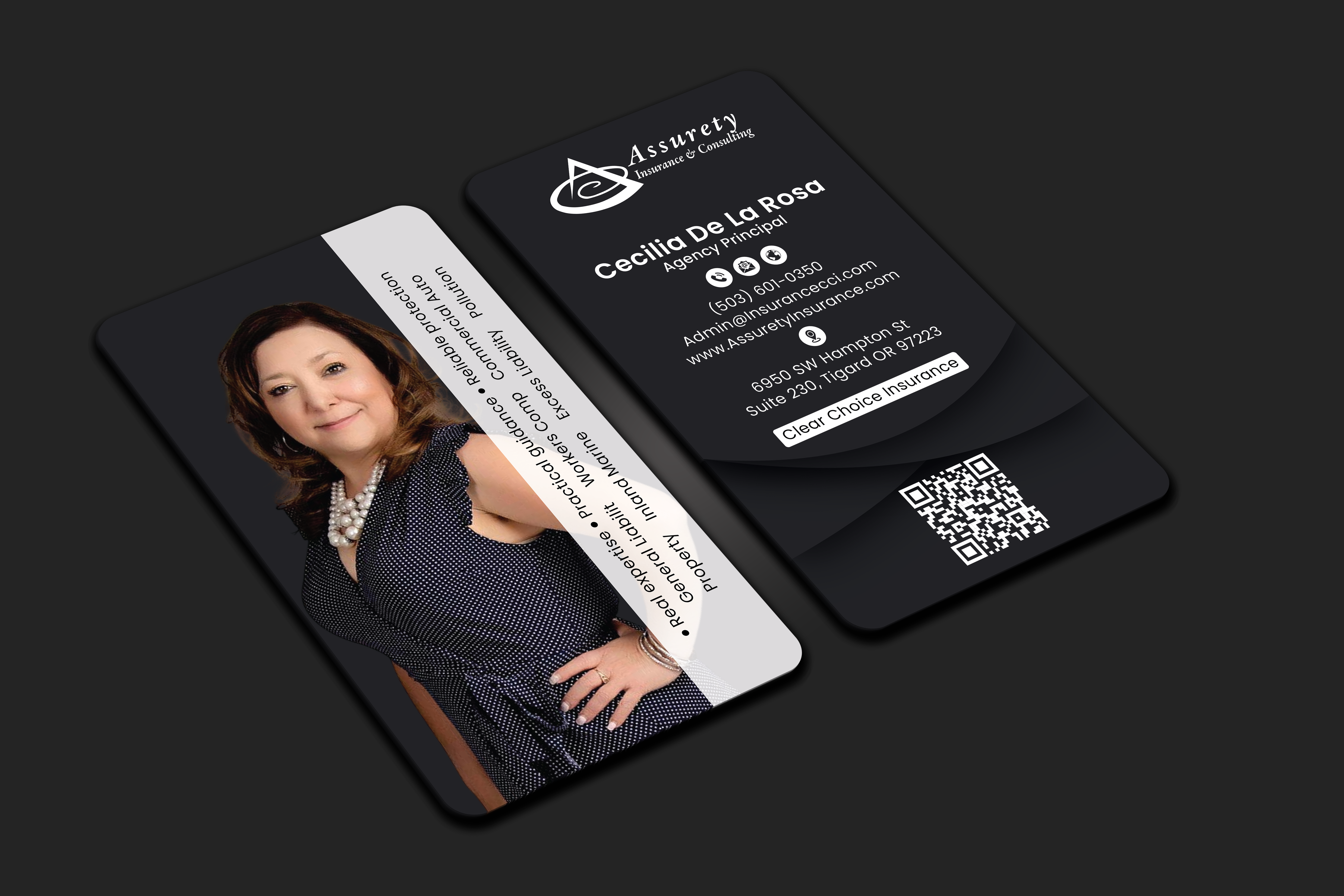 Design de Carte de Visite par DesignerShahadat pour Assurety Insurance & Consulting  | Design #37028990