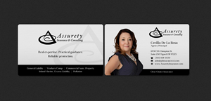 Design de Carte de Visite par INDIAN_Ashok pour Assurety Insurance & Consulting  | Design : #37028583