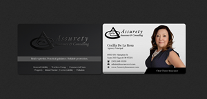 Design de Carte de Visite par INDIAN_Ashok pour Assurety Insurance & Consulting  | Design : #37028587