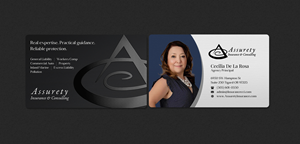 Design de Carte de Visite par INDIAN_Ashok pour Assurety Insurance & Consulting  | Design : #37028593