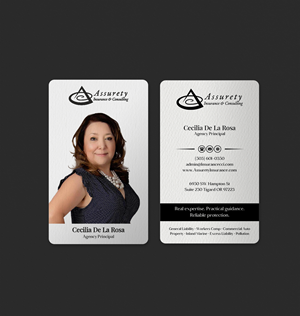 Design de Carte de Visite par INDIAN_Ashok pour Assurety Insurance & Consulting  | Design : #37028605