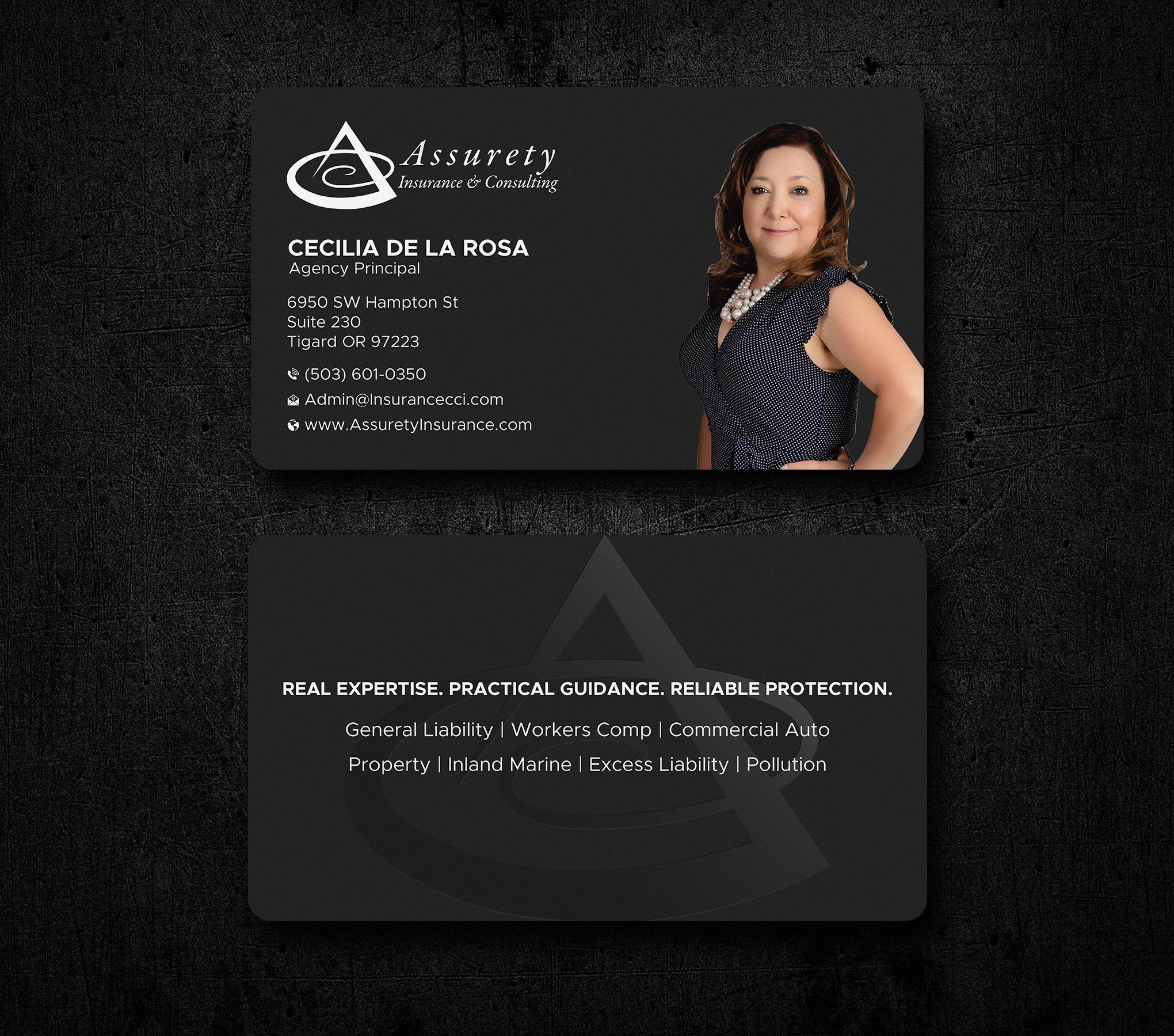 Design de Carte de Visite par Uttom 2 pour Assurety Insurance & Consulting  | Design #37028880