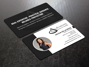 Design de Carte de Visite par Uttom 2 pour Assurety Insurance & Consulting  | Design : #37031073