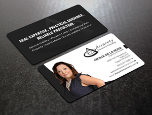Design de Carte de Visite par Uttom 2 pour Assurety Insurance & Consulting  | Design : #37031075