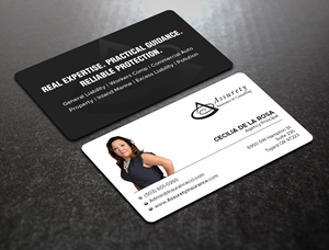 Design de Carte de Visite par Uttom 2 pour Assurety Insurance & Consulting  | Design : #37031083