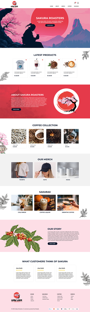 Shopify Design by MAHABA for this project | Design: #37033784