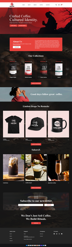 Shopify Design by Anup Innovations for this project | Design: #37037411