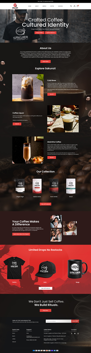 Shopify Design by Anup Innovations for this project | Design: #37037412