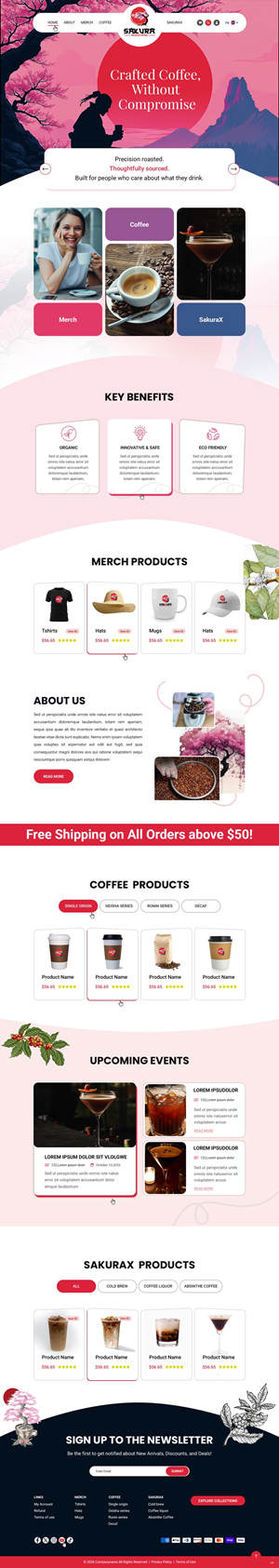 Shopify Design by pb for this project | Design: #37036519