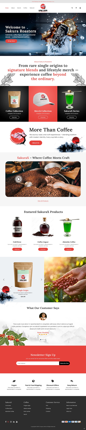Shopify Design by pb for this project | Design: #37044741