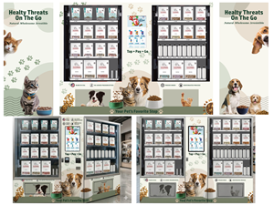 Wrap design for a vending machine