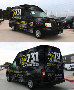 Car Wrap Design by Kira Graphics for COPIES UNLIMITED | Design #37044453