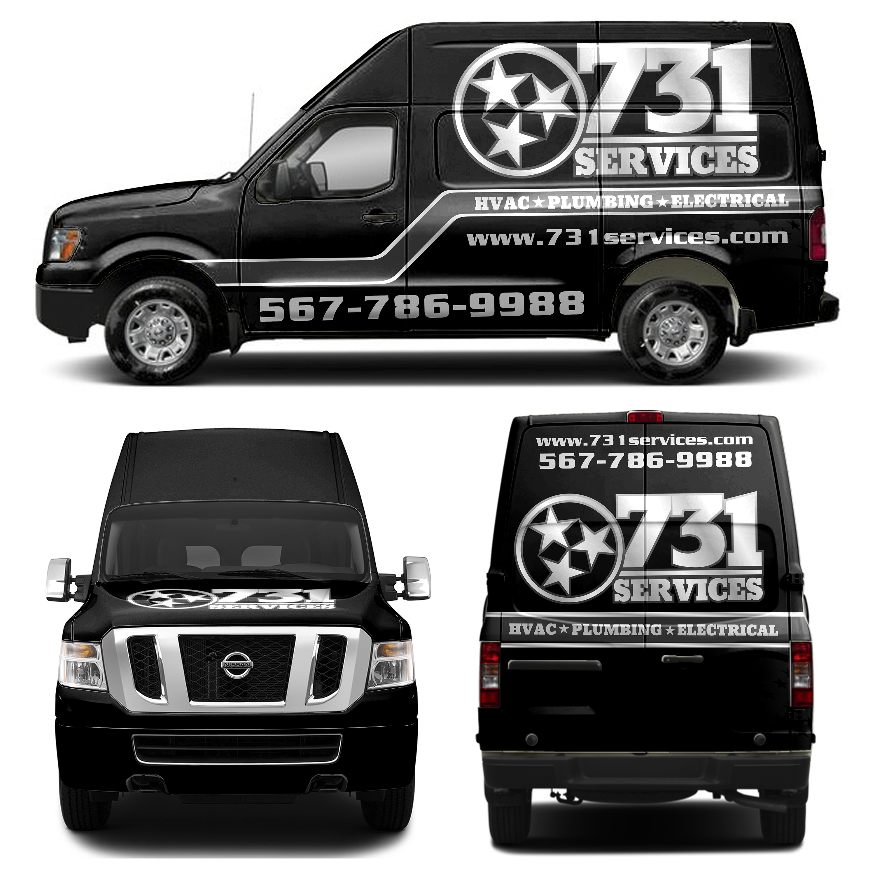 Car Wrap Design by MAKE ME THE WINNER for COPIES UNLIMITED | Design #37055436