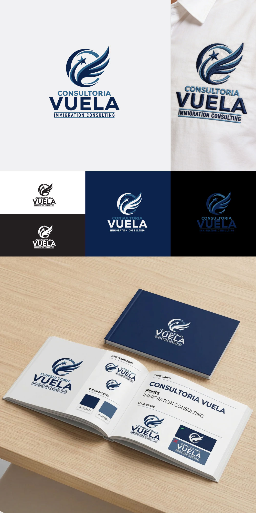 Diseño de Logo por Gol D Roger™ para Consultoria Vuela Inc. | Diseño #37041266