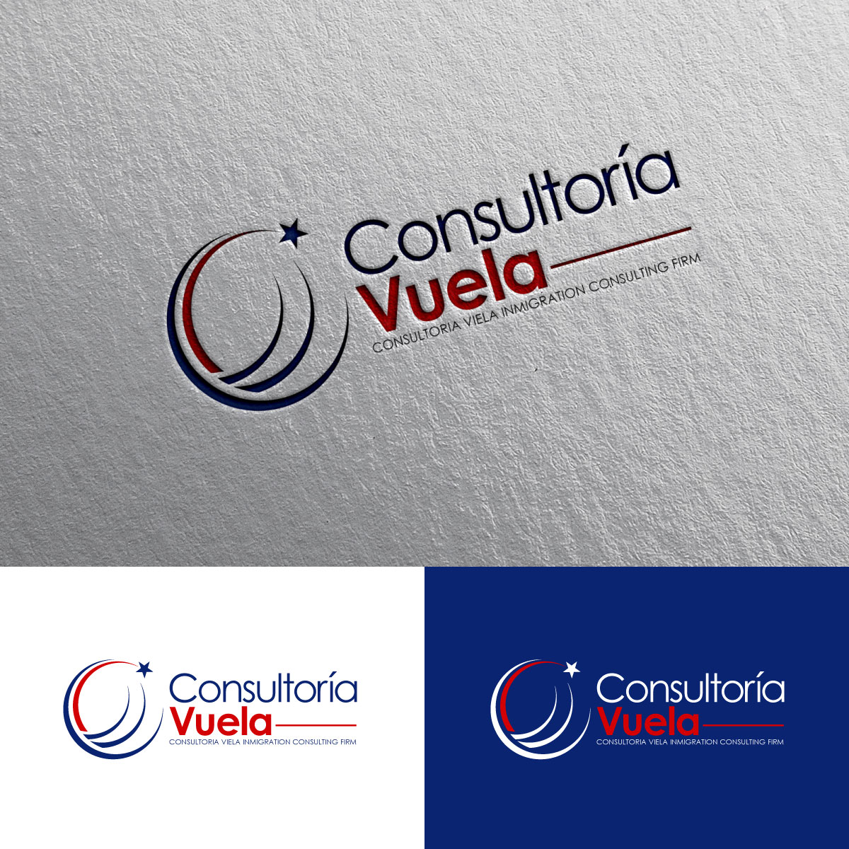 Logo Design by Alex Henry for Consultoria Vuela Inc. | Design #37032497