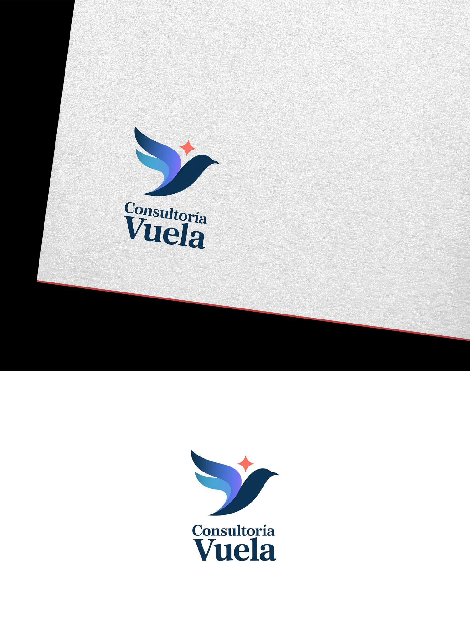 Logo Design by Infinity Pixel Studio 2026 for Consultoria Vuela Inc. | Design #37040722