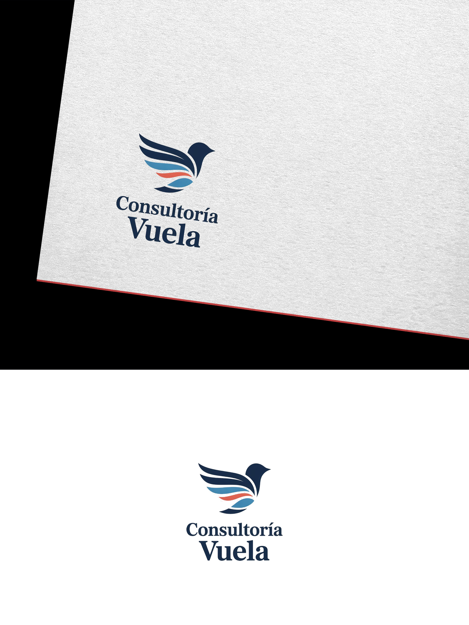 Logo Design by Infinity Pixel Studio 2026 for Consultoria Vuela Inc. | Design #37040724
