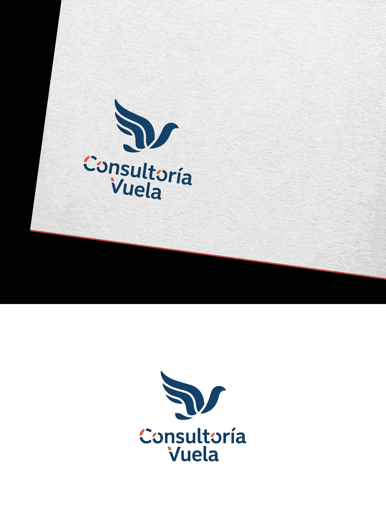 Logo Design by Infinity Pixel Studio 2026 for Consultoria Vuela Inc. | Design #37040725