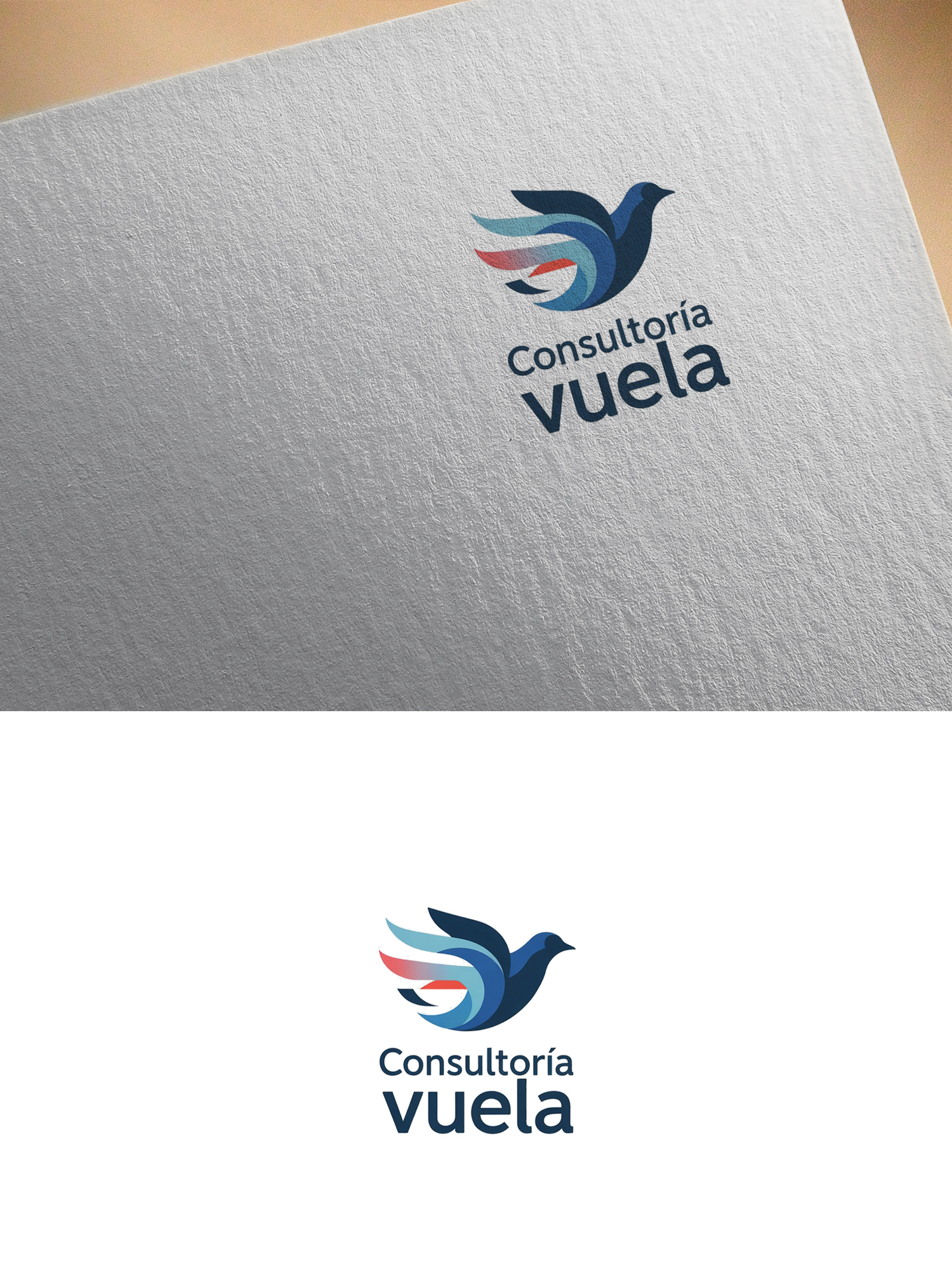 Logo Design by Infinity Pixel Studio 2026 for Consultoria Vuela Inc. | Design #37040736