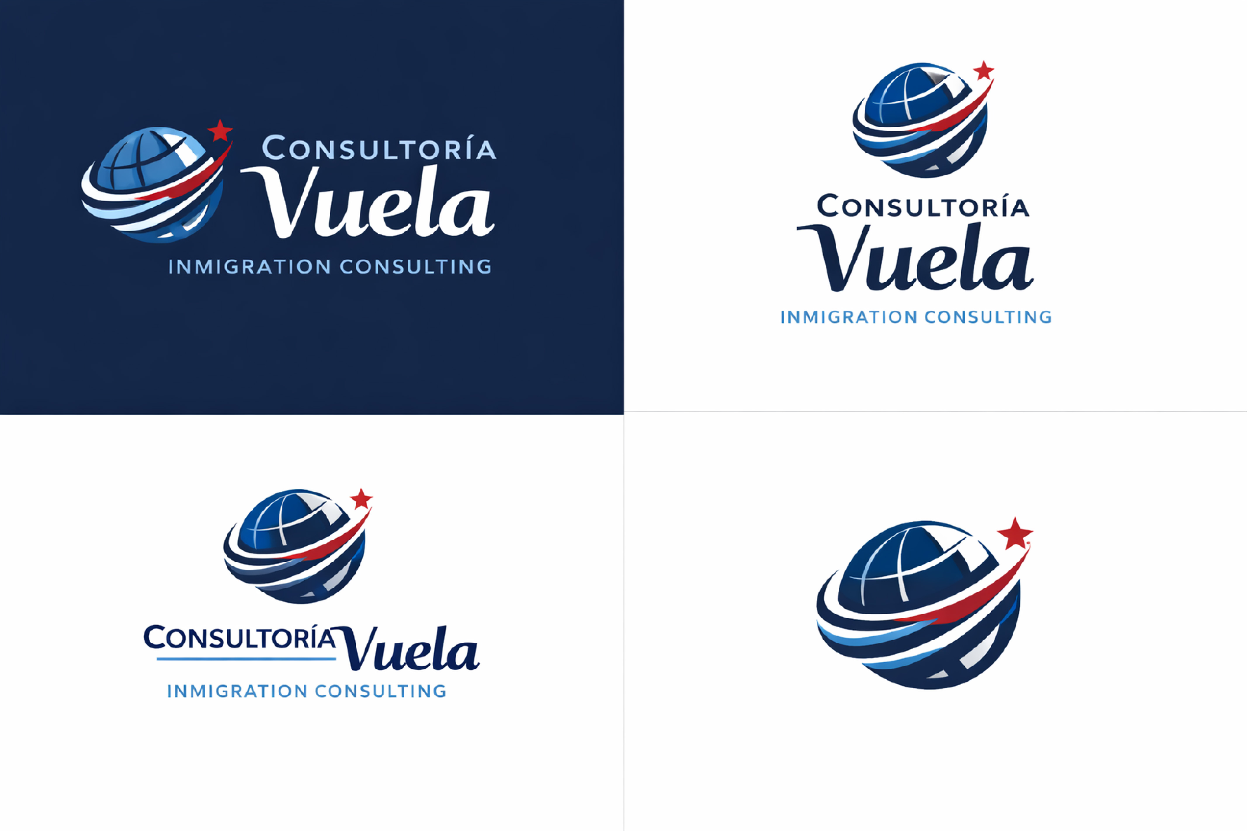 Logo Design by abdul700 for Consultoria Vuela Inc. | Design #37032725