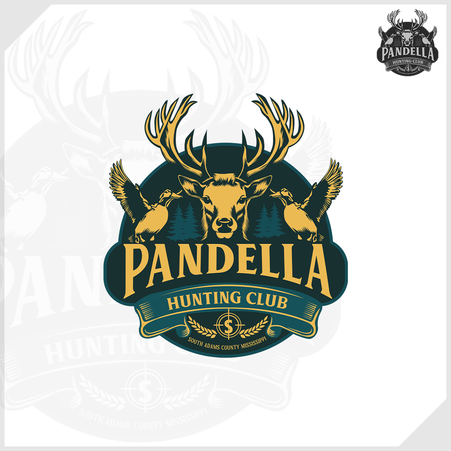 Logo Design by IDesign1606 for Pandella Hunting Club | Design #37045049