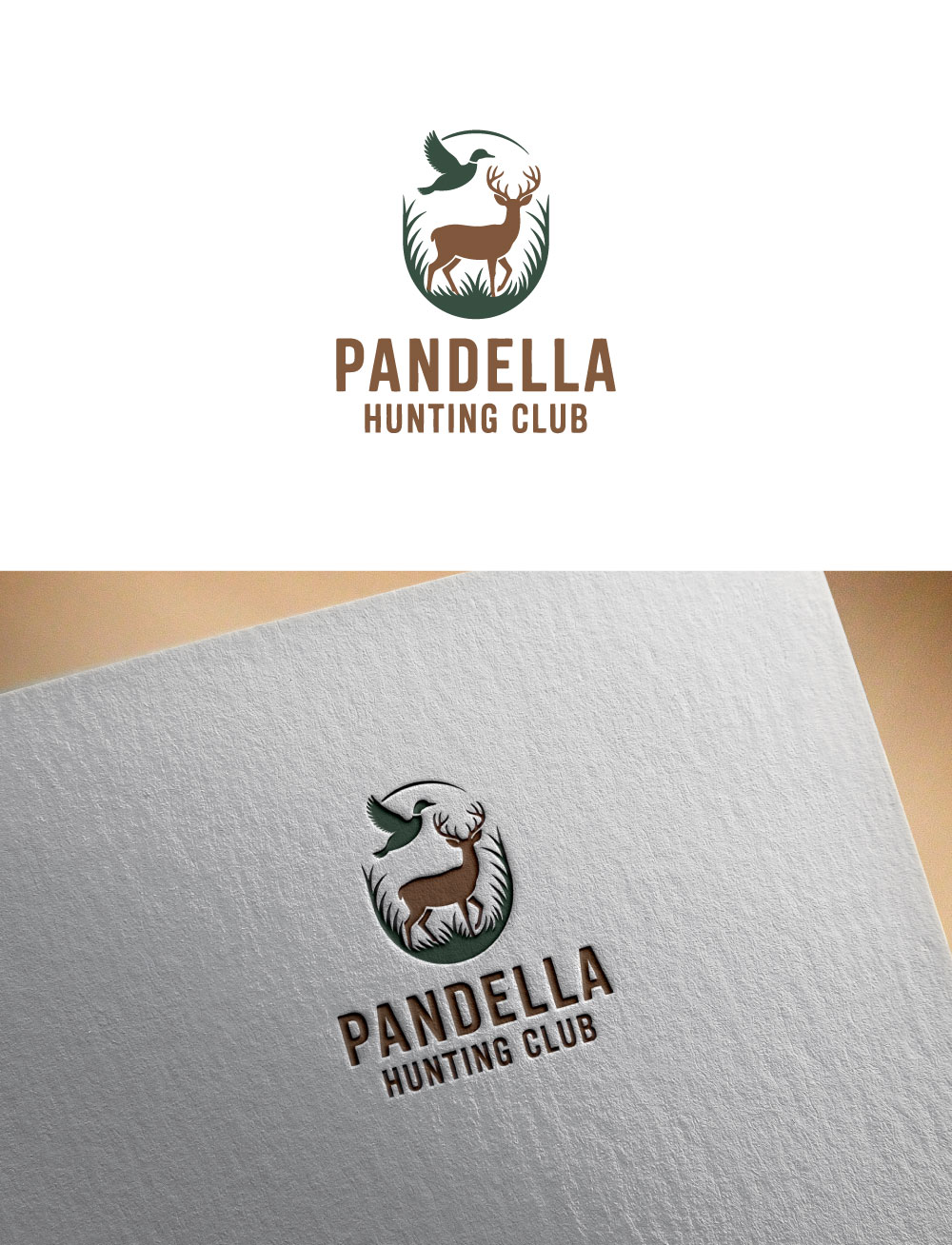 Logo Design by KING JM for Pandella Hunting Club | Design #37033710