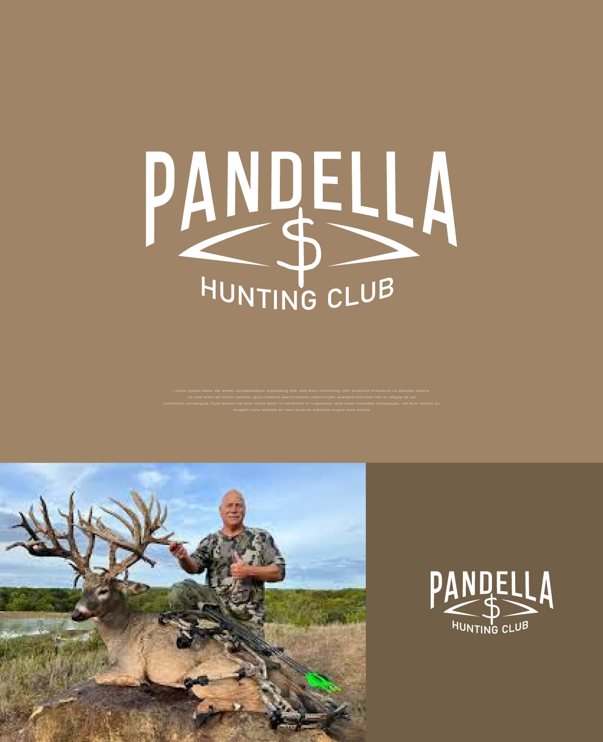 Logo-Design von apik. für Pandella Hunting Club | Design #37033264