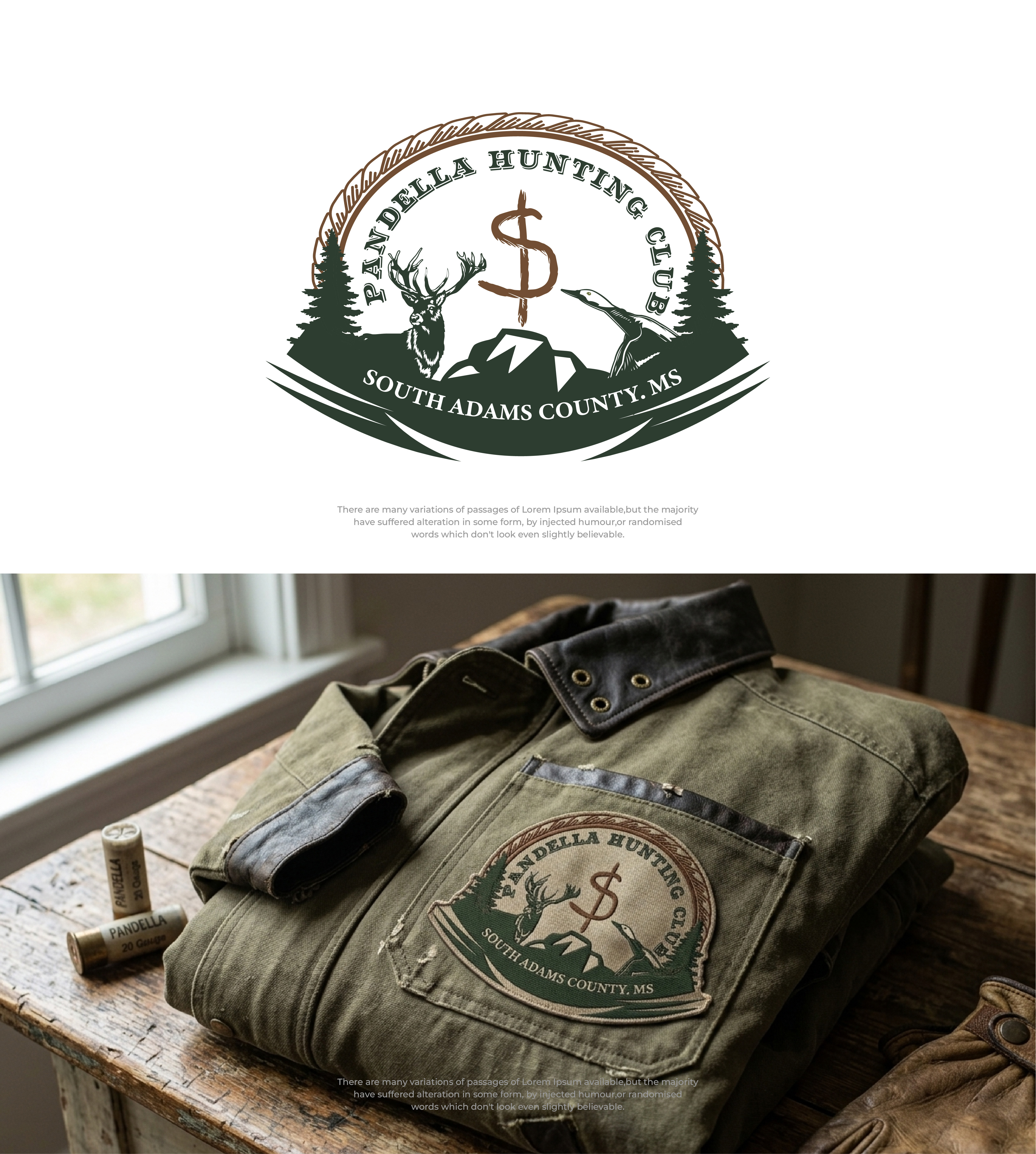 Logo Design by AliArsh for Pandella Hunting Club | Design #37055443