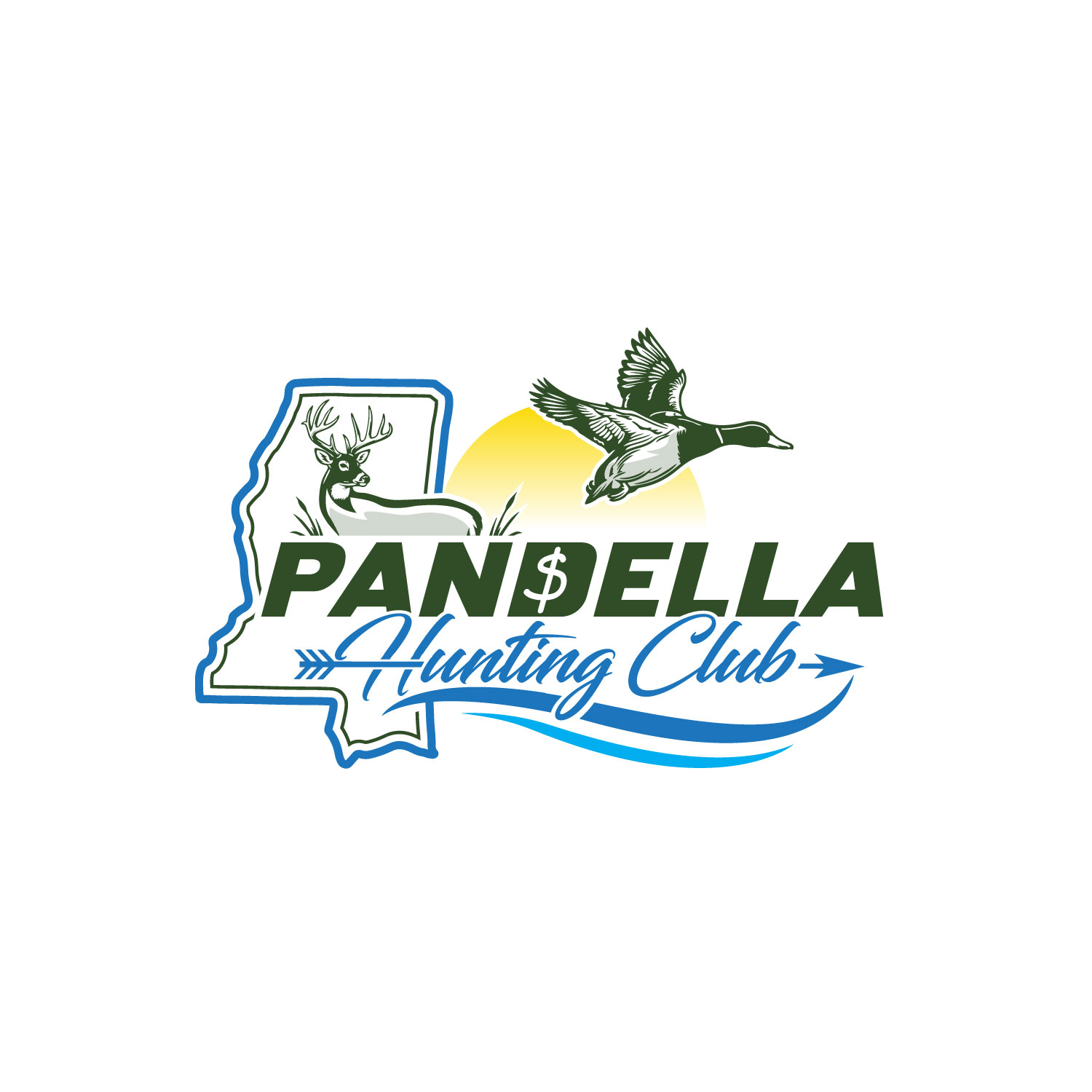 Logo Design by LAXMI DESIGNHUB for Pandella Hunting Club | Design #37034537